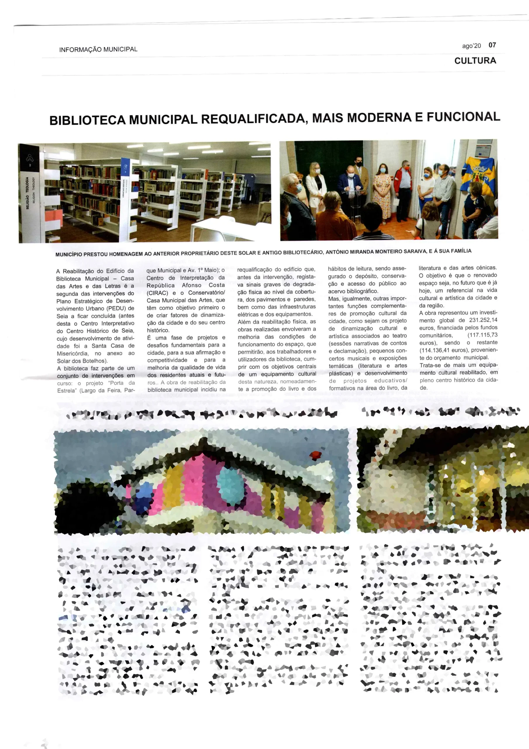 Biblioteca Municipal, 16.08.2020