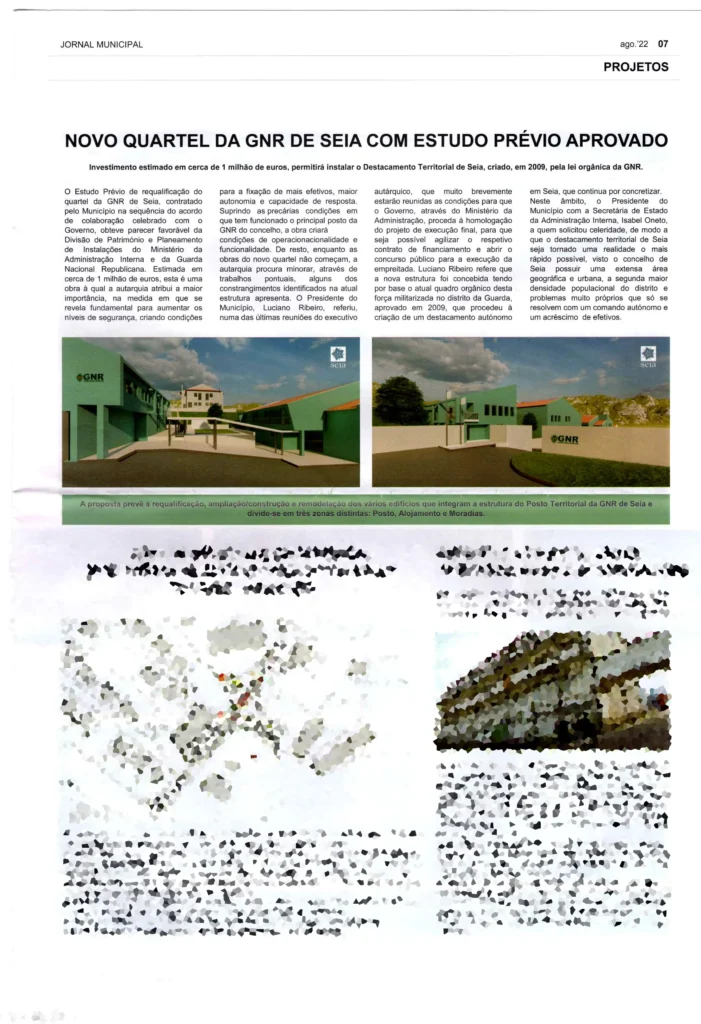 Jornal CMSeia, GNR, agosto 2022