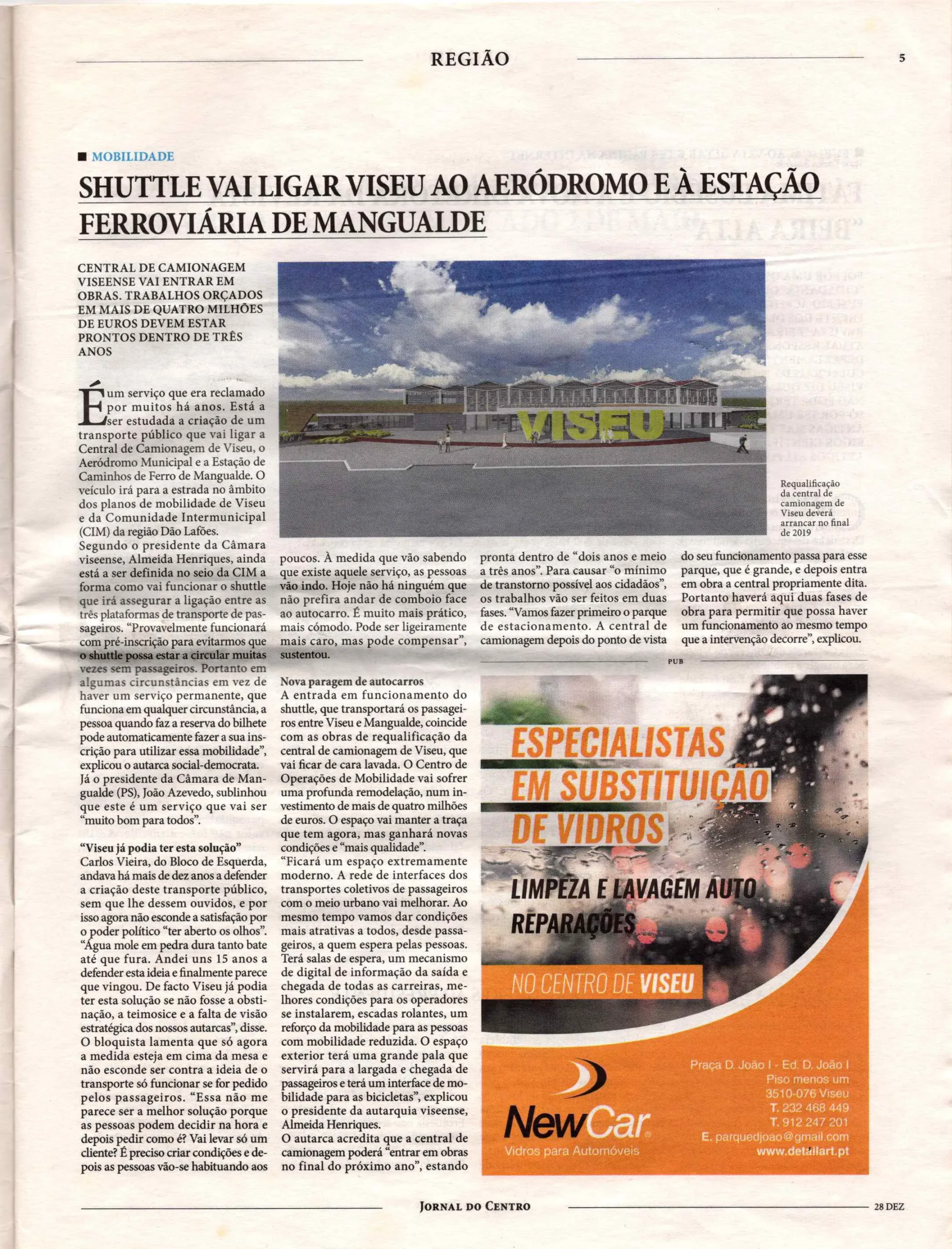 Jornal do Centro, dezembro 2018